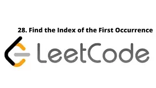 28  Find the Index of the First Occurrence  || LeetCode Solution || Java || Hindi