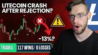 Litecoin -13% CRASH After Bitcoin ETF Release? (WATCH OUT!!) | $LTC Price Prediction