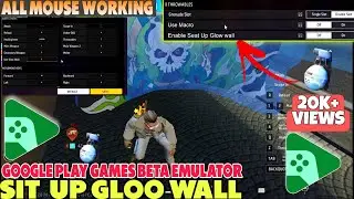 How to Use Sit up Gloo wall & Macro In Google play games emulator | 