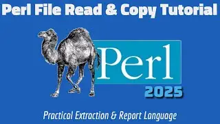 📂 Perl Tutorial: Read File into Array and Write to New File (Beginner Guide)