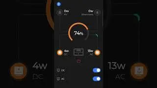 Die Bluetti App 👍Sehr schön gemacht. 