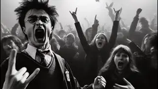 Everyone dances at Hogwarts / Hogwarts rave
