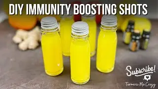 DIY Natural Immunity Boosting Shots #naturalremedies #immunityboostingdrinks #plantbasedhealing
