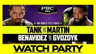 🔴Gervonta Davis vs. Frank Martin | LIVE Watch Party Round by Round Commentary