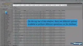How to export database table via phpMyAdmin in cPanel with DA MANAGER