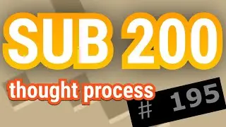 100L CHEESE #4 LEAST BLOCKS - Thought process / Walkthrough