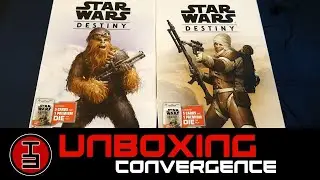 Unboxing 2 Boxes of Convergence - Star Wars Destiny