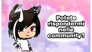 Riuscite a scrivermi nella community?🤔💭