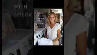 Don’t Mix Whites With Colors!