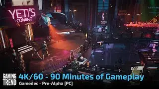 Gamedec - Full Pre-Alpha Video Playthrough in 4K 60fps - PC [Gaming Trend]