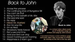 Back to John