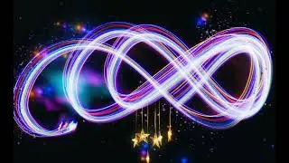 Infinity Star🌟 No copyright background video Infinite motion loop