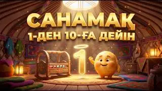 Сандарды үйрену | Санамақ (Қазақша балалар әні) 🌈