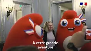 « Fêtons les Jeux » avec les relayeurs de la flamme olympique et les sportifs du ministère