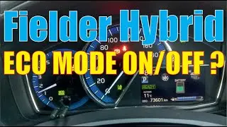 ECO MODE OFF/ON ??? [[ ECO MODE что это? ]] Toyota Corolla Fielder Hybrid