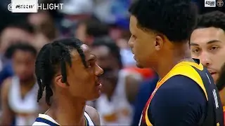 Rudy Gay fights Nuggets player for talking some trash Jazz vs Nuggets
