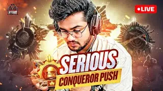 Day 2 | Serious Conqueror Push C6S18 | BGMI Conqueror Push with HYDRA RAREBIT #bgmilive