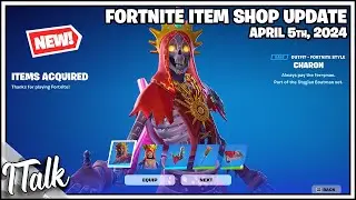 *NEW* CHARON BUNDLE! Fortnite Item Shop [April 5th, 2024] (Fortnite Chapter 5)