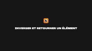 Comment inverser et retourner un élément ? [TUTO Narative]