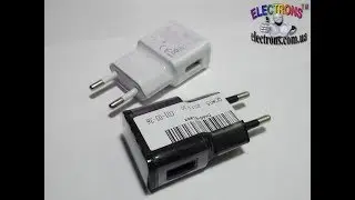 Зарядное устройство 1 ампер 1 USB порт, адаптер, блок питания, зарядка Electrons TM