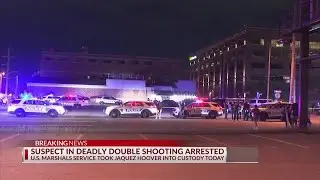 Suspect in deadly double shooting at Downtown club arrested