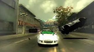 NFS Most Wanted Уход от погони на Mitsubishi Lancer Evolution Часть 2