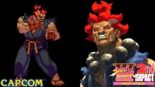 Akuma gameplay 🕹️ Street Fighter
