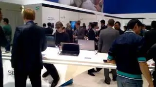 At the Samsung booth. IFA 2011