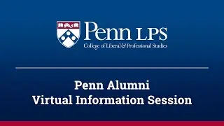 Penn Alumni Program Virtual Information Session