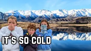 Camping in a postcard - Winter off grid camping | Ashburton Lakes