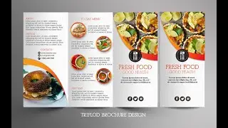 PhotoShop Tutorial (TriFlod Brochure design)