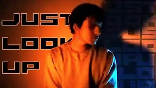 Just Look Up cover by Vijetha Madyastha | Ariana Grande | kid Cudi (male cover)
