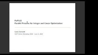PaPILO - Parallel Presolve for Integer and Linear Optimization