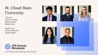 The 2024 Research Challenge Local Finals - St Cloud State University