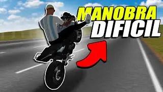 CHEGOU a NOVA MANOBRA DIFÍCIL no MOTO WHEELIE 3D!