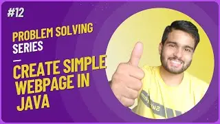 Create Webpage using Java | Create Dynamic Web Page Using Java | JSP | Servlet | Tomcat