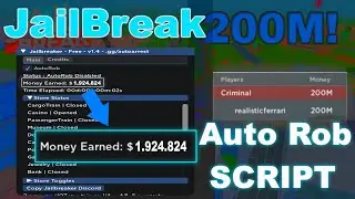 JailBreak Script Pastebi 2023 | Auto Rob Script Very Op
