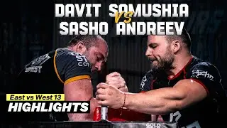 Davit Samushia vs Sasho Andreev 85KG Right Arm WORLD TITLE