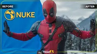 Nuke Speed Compositing Tutorial | Deadpool Movie VFX Shot