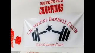 Tour of Champion Barbell Powerlifting Gym