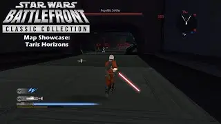 Taris: Horizons Map Showcase Gameplay (Battlefront Classic Collection - KOTOR Era)