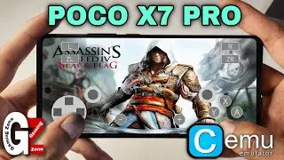 CEMU EMULATOR TEST IN POCO X7 PRO | DIMENSITY 8400 ULTRA
