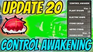 ⭐ Update 20 - Control Awakening/Rework Sneak Peek... (Blox Fruits)