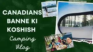 Our First Camping Experience | Hiking, Wildlife, Paddle Boarding | 2 States in Canada
