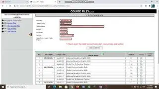 HOW TO FILL UP COURSE FILE FOR SPACE UTM