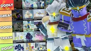 Stand Upright Rebooted | NEW And IMPROVED PVP/Rarity TIERLIST 🔥