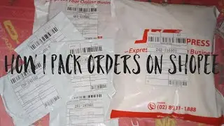 SHOPEE PHILIPPINES| HOW I PACK ORDERS ☺️