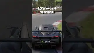 ACC vs iRacing MAIN DIFFERENCE 