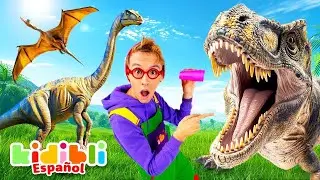 Dinozor Derlemesi | Çocuklar İçin Eğitici Videolar | Kidibli