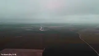 Camino De Santiago Aerial View